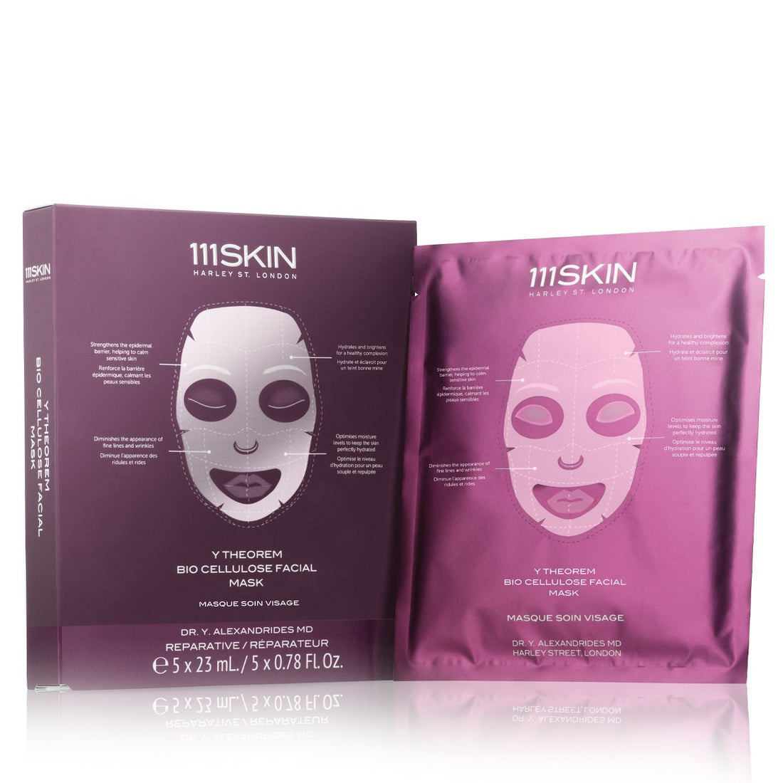 111SKIN - NAC Y2 Theorem - Masque hydration peaux sensibles