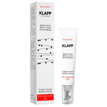 KLAPP - Balance -  Hyaluronic Gel contour des yeux triple action