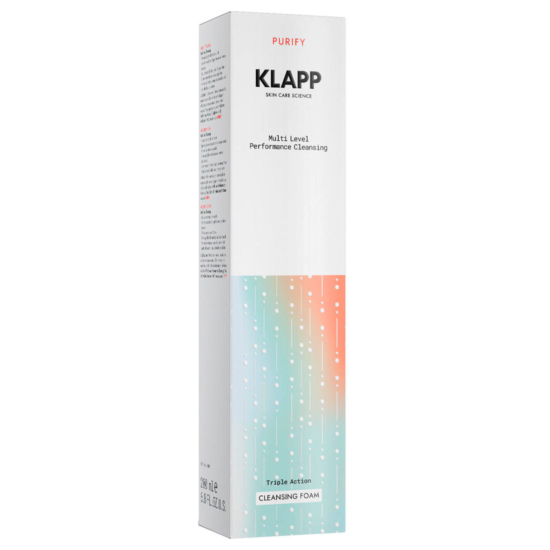 KLAPP - Purify - Mousse nettoyante triple action