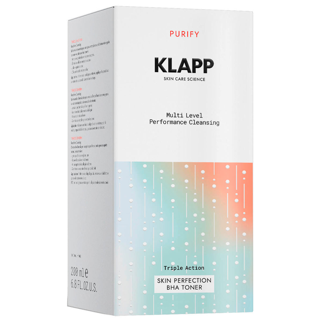 KLAPP - Purify - Lotion tonique avec PHA