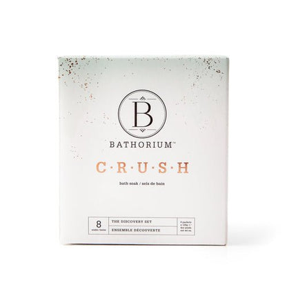 Bathorium - Bathorium - Coffet de Sel de Bain Crush ( 8 variétés ) - Les bains de Cléopâtre