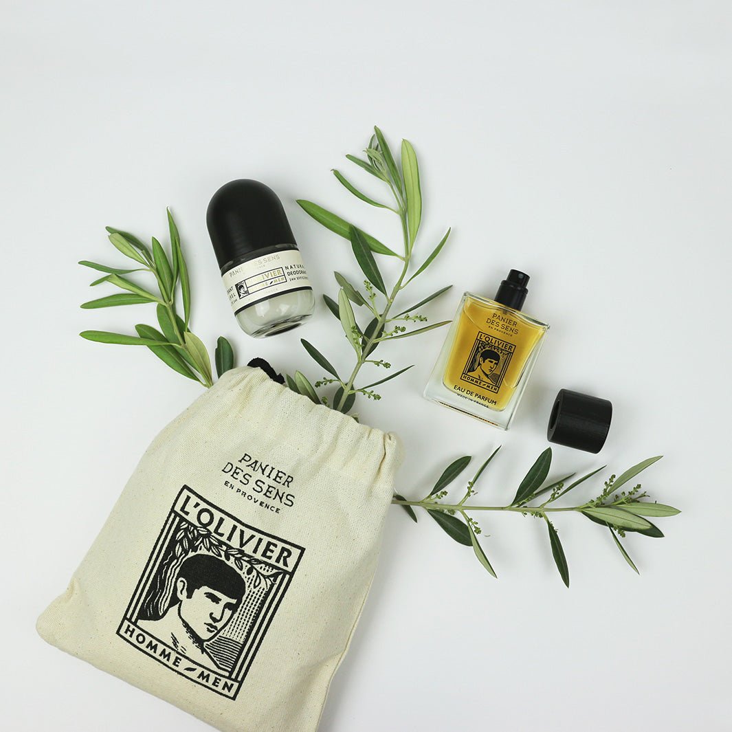 Panier des sens - Panier des sens - Coffret Parfum &amp; déodorant naturel pour hommes - Les bains de Cléopâtre