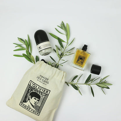 Panier des sens - Panier des sens - Coffret Parfum &amp; déodorant naturel pour hommes - Les bains de Cléopâtre