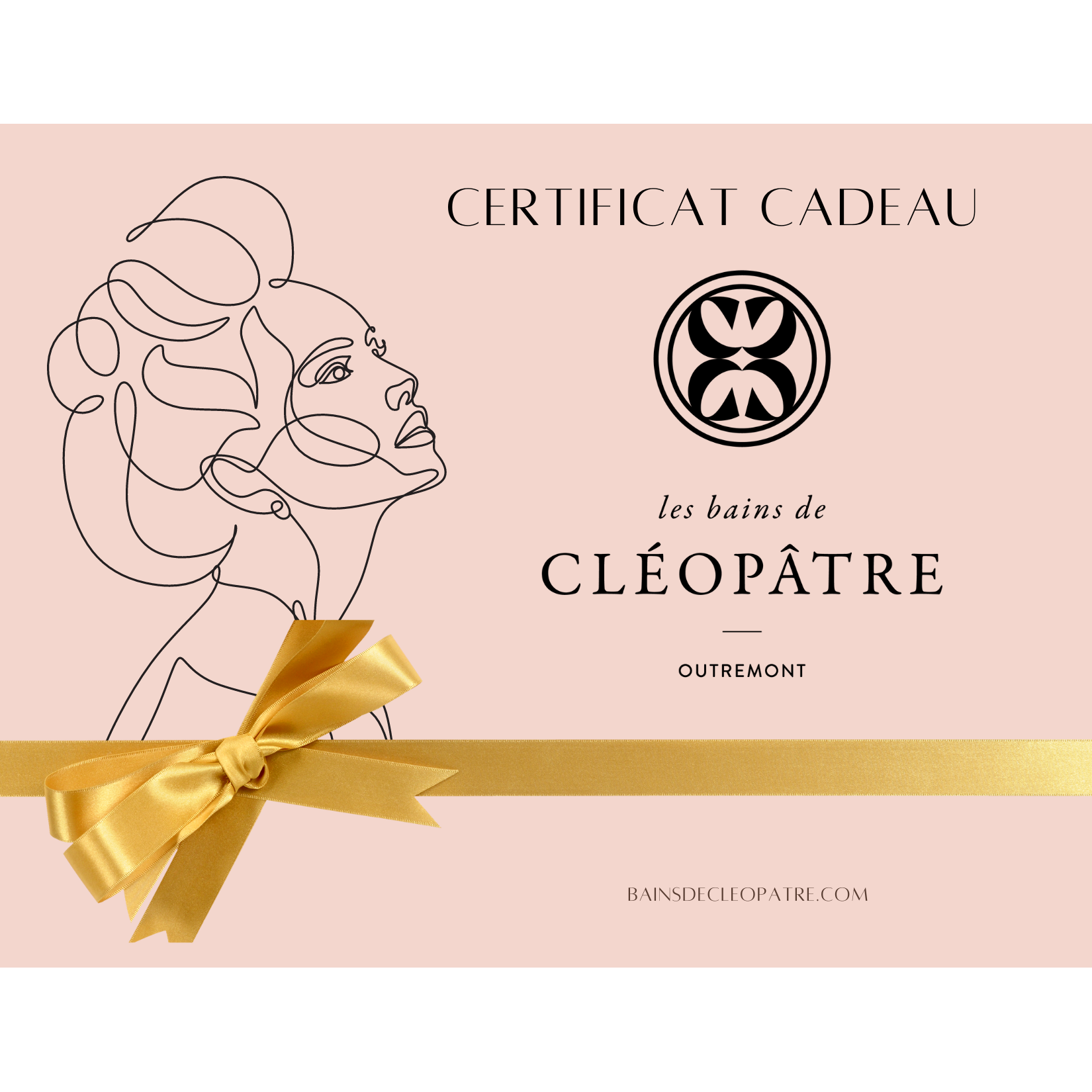 Certificat Cadeau Bains de Cléopâtre