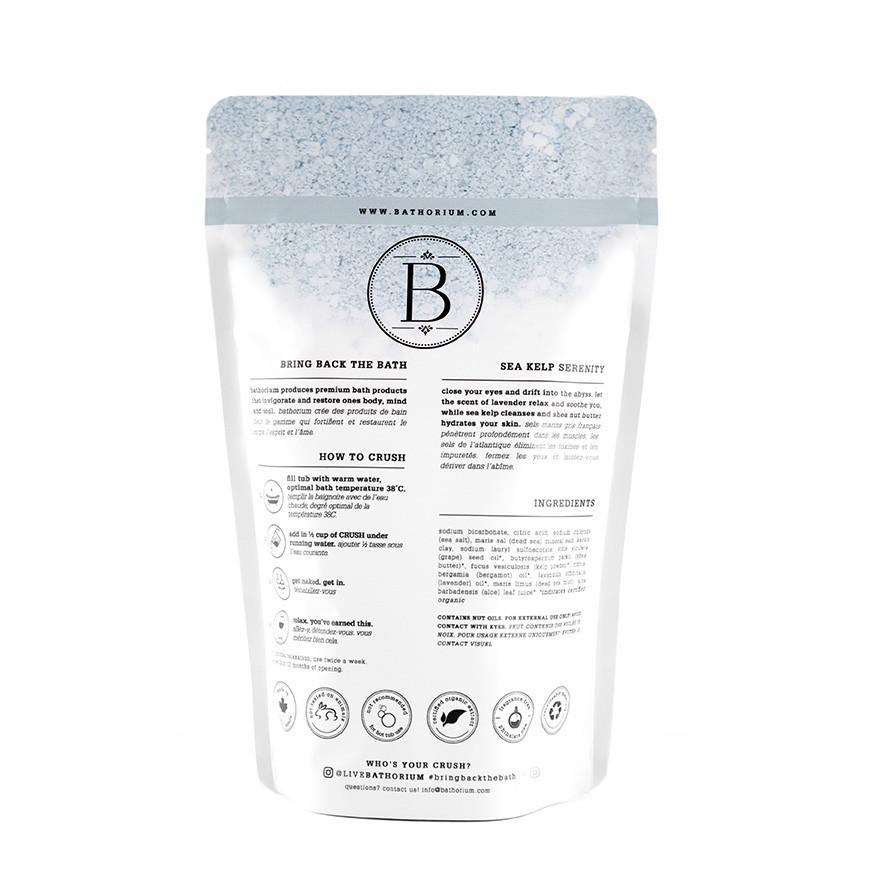 Bathorium - Bathorium - CRUSH Sel de Bain Sérénité de la Mer 600gr - Les bains de Cléopâtre