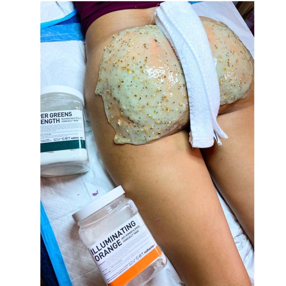 Soin des fesses luxueux ( Butt facial ) - Les bains de Cléopâtre