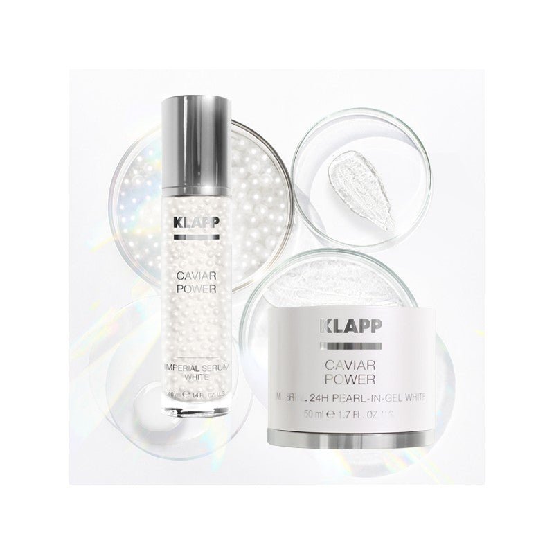 KLAPP - KLAPP - Caviar Power - Impérial 24h Pearl - in - gel White - Les bains de Cléopâtre