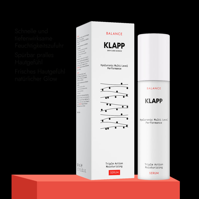 KLAPP - Balance - Hyaluronic Serum triple action