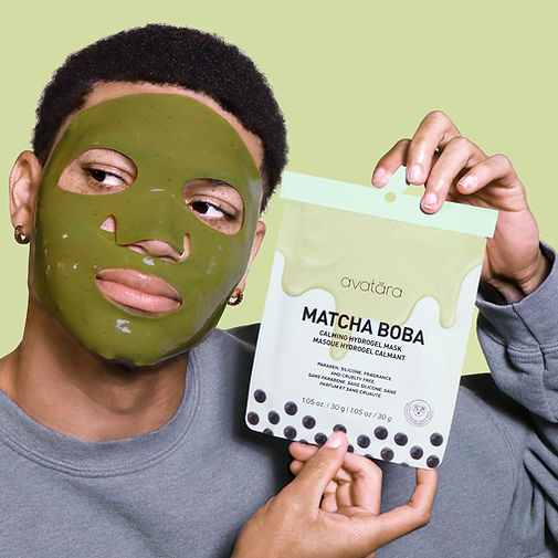 Avatara - Masque facial  Matcha Boba - Les bains de Cléopâtre