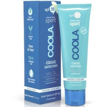 COOLA - Crème solaire pour le visage FPS 30- Cocombre
